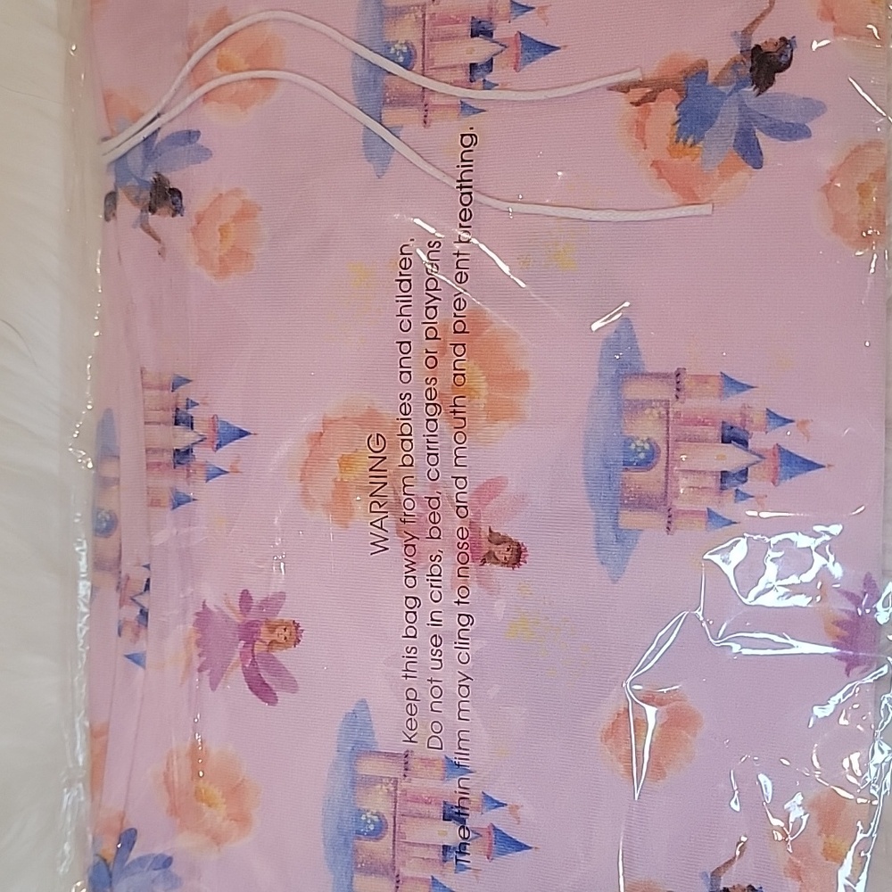 Free Birdees Toddler Bamboo Pink Fairy Pillowcase (One) - Picture 3 of 3